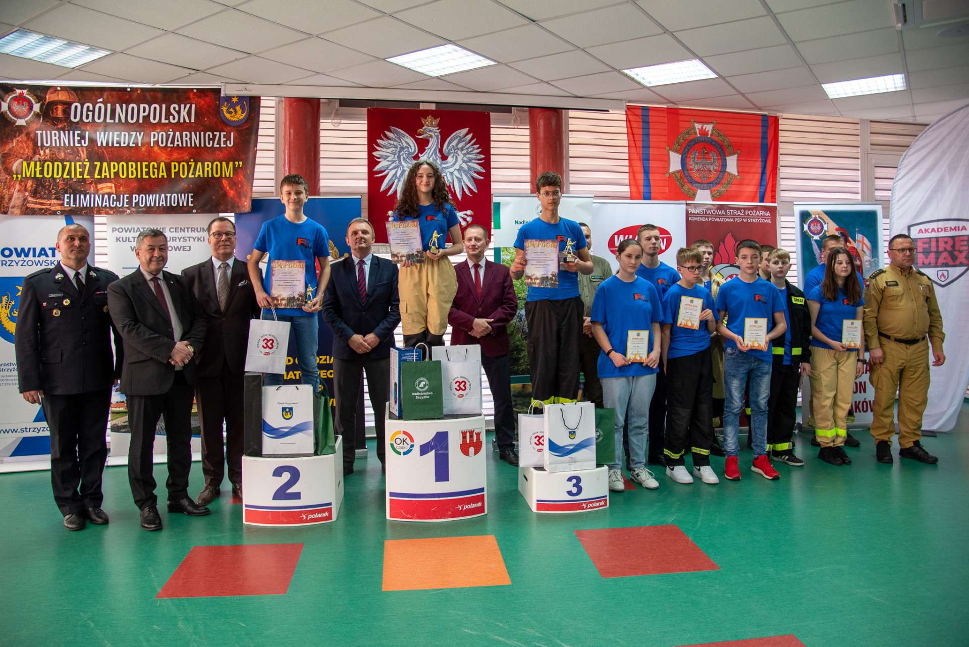 W siedzibie KP Państwowej Straży Pożarnej odbyły się Eliminacje powiatowe Ogólnopolskiego Turnieju Wiedzy Pożarniczej